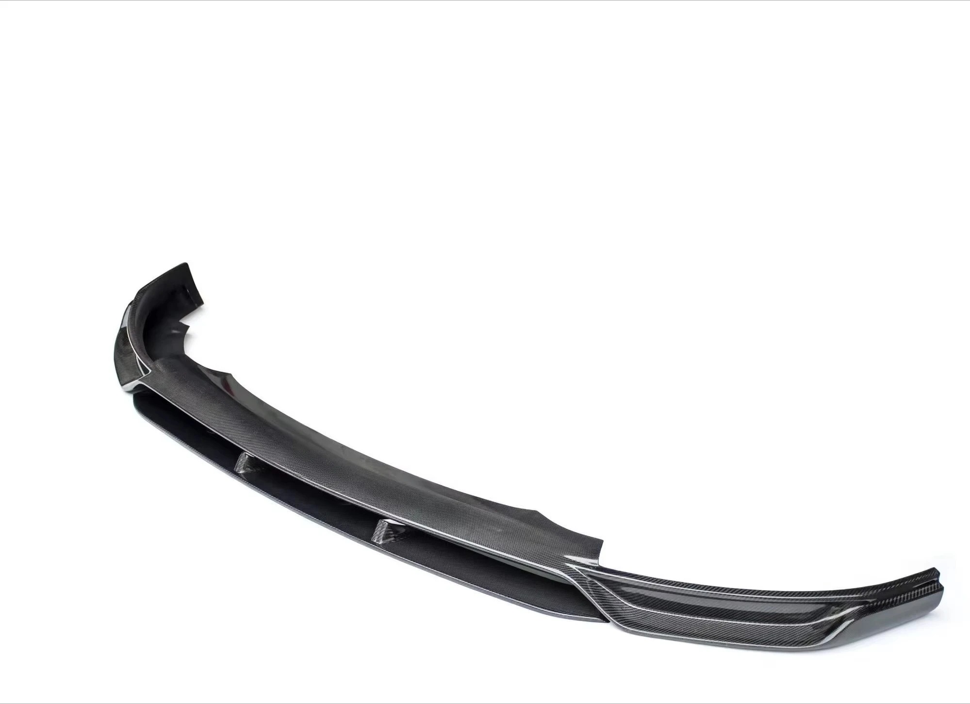 High Quality CMST Style Carbon Fiber Front Lip for Model Y Perfect Fitment